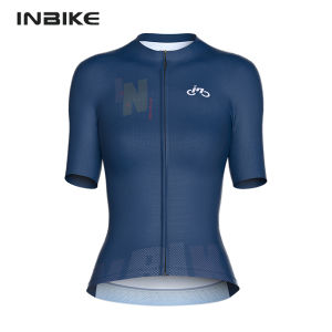 INBIKE Áo đi xe đạp 2023 ngắn tay Mới Mùa Hè của phụ nữ Xe Đạp Áo sơ mi cho nam Đi xe quần áo với 3 túi thể thao MTB Jersey