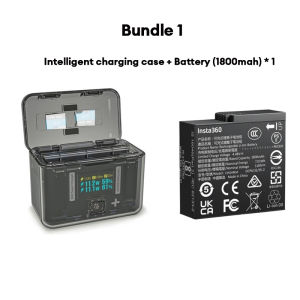 【STOCK】SYMIK Insta360 Ace Pro2/Ace Pro Charging Hub 4 IN 1 Intelligent Charging Case with 1800mah battery Power Accessories