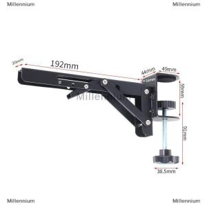 [COD] Millennium L-shaped Foldable Desktop Bracket Heavy-duty Punch-free Space-saving Desktop Extension Plate Rack Hardware Accessories