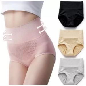 HVDENIM Women's Body Slimming Super Hip Push Up Women Panty Warm Underwear Comfortable High Waist Briefs