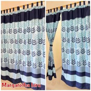 Gorden Pintu Karakter Motif Bunga Shaby Murah Bisa Cod