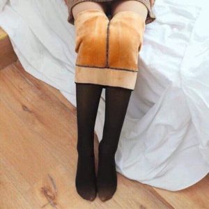 Quần tất 3D Lót Lônglót nỷ cả bàn siêu ấm siêu bền siêu dai( màu đen cát cháy và màu da)-HLS