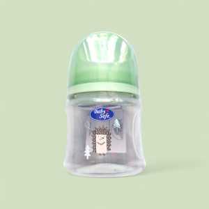 Baby Safe Milk Flow System - Wide Neck 125ml/4oz - Botol Susu Bayi 0m+ WN007