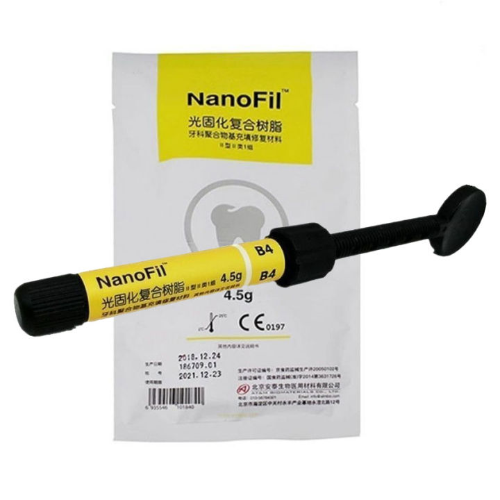 4.5g/PCS Light Curing Flowable Composite Resin A1 A2 A3 A3.5 Dental