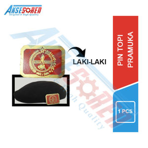 Pin Topi Pramuka [Laki-laki/Peremuan] / Bros Topi Pramuka Penggalang Penegak Siaga / Aksesoris Pramuka / Perlengkapan Pramuka / Aksesoris Topi