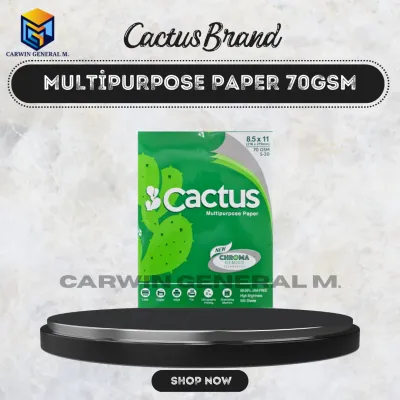 Cactus Premium Multipurpose Copier Bond Paper 70gsm