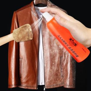 Xịt làm bóng đồ da. Xi làm bóng dưỡng Áo da giàydéptúighế sofa.Xịt thầƞ thánh làm mới tất cả đồ da.