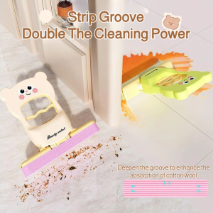 🔥 Super Low Price🔥Multifunctional Mini Rubber Cotton Handheld Absorbent Rubber Mop Mini Hands Free Mop Lazy Handheld Cleaning Tool Lightweight Floor Cleaner For Quick Spot Cleaning Easy Wash And Storage Handheld Mop Lazy Cleaning Tool