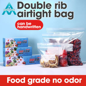 AMERE Sealed bag refrigerator special fresh-keeping bag household food-grade self-sealing bag storage frozen sub-packaging bag plastic seal with seal