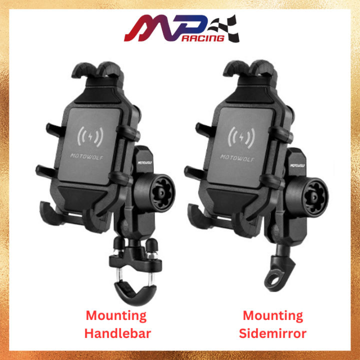 Motowolf Phone Holder Shock Absorbtion Mdl Anti Fallmotorcycle