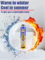 750ML 900g Polyurethane PU Spray Expanding Foam Spray Sealant 120 times Expanding Foam Filling Wall Gaps & cracks. 