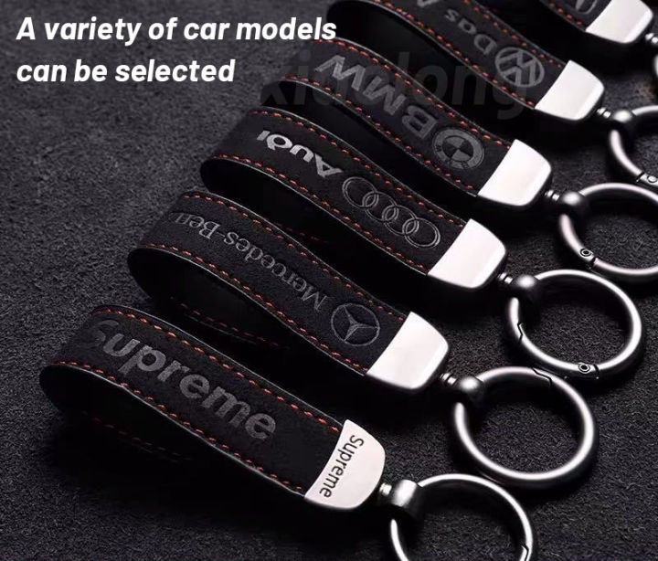 high quality Suede for toyota keychain leather car motorcycle Fashion ...