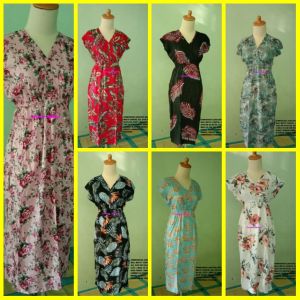 LIMITED HOMEDRESS (DASTER) BALI MOTIF CANTIK ALL SIZE BB 55-65 KG SIZE L MAX LD 100 CM BISA PAKAI. BAHAN LEMBUT & DINGIN MODEL KRAH V. HOMEDRESS PANJANG OPEN ORDER WELCOME RESELLER/DROPSHIP AMAN BE OUR RESELLER!!! Berpenghasilan sendiri tanpa modal
