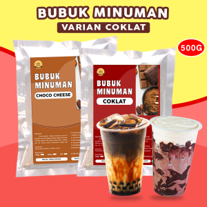 BUBUK MINUMAN VARIAN COKLAT 500gr  / SERBUK MINUMAN VARIAN COKLAT 500g / BUBUK MINUMAN KEKINIAN 500g