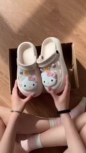 [Free Shipping] WomenS Clog Sandals 2026 New Summer Thick-Soled Slippers For Outdoor Wear Non-Slip Beach Eva Home Closed-Toe Sandals