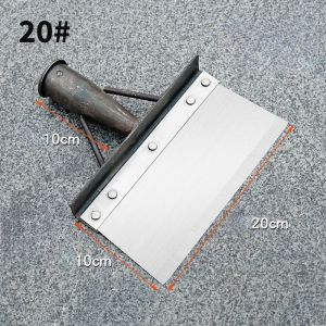 Weed Cleaning Shovel Weeding Deicing Remove Farm Manure Shovel Sharp Edge Saw Blade Steel Blade Garden Hand Tool
