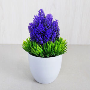 Unico PBP02 Tanaman Hias Pot Bunga Plastik Artificial Flower Ornamen Hiasan Dekorasi Rumah Outdoor Indoor Vas Bunga Bonsai Pinus COD