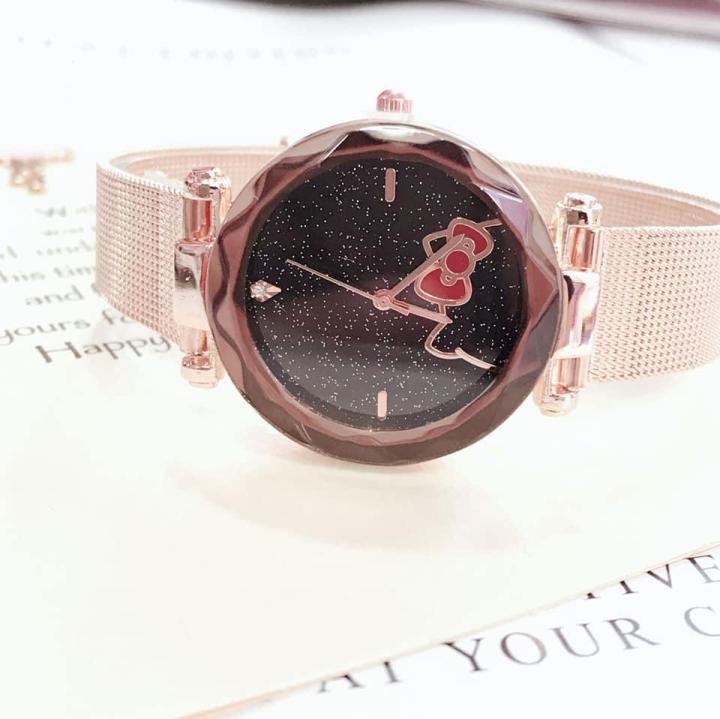 Hello Kitty Rose Gold Watch