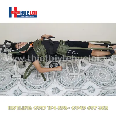 Giường kéo giãn đốt sống lưng và cổ - giường cơ