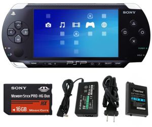Máy game PSP 1000 tặng 1 thẻ 16gb có game sẵn theo yêu cầu và đủ phụ kiện có game 4 nút gameboy đua xe gà và võ thú ps1 - hàng chính hãng bảo hành 1 tháng