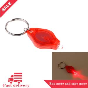 [COD] Mini super micro bright light LED camping flashlight keyring keychain torch lamp