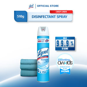 Lysol Antibacterial Disinfectant Spray Cleaner Crisp Linen 510 G