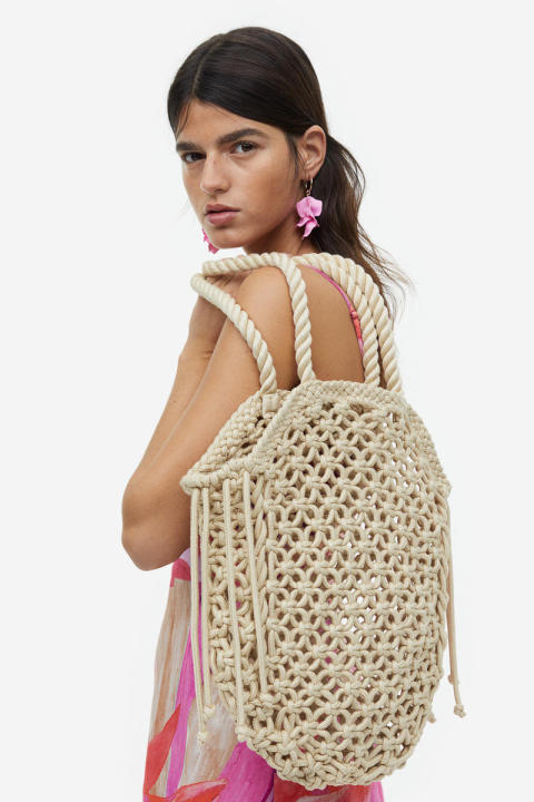 H&M - Macramé shopper | Lazada PH