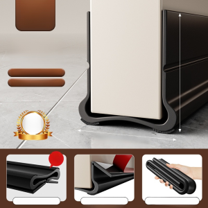 Soundproof Felt On The Bottom Door Bottom Seal Door Seal Aging Resistance Freecutting Mute Switching Door