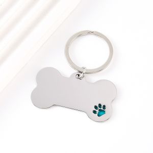Free Customized Dog Tag Puppy ID Name Tag Cat Tag Kitten Tag Stainless Steel Pet Tag