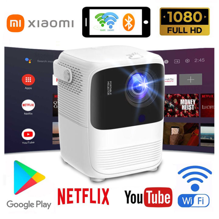 Xiaomi Projector Portable Smart Mini Projector Screens 4K Full HD