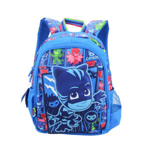 Australia smiggle original childrens schoolbag boys PJ Masks shoulder backpack Kawaii 3-7 year modeling bags 14 inch