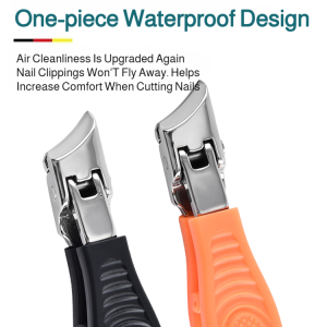 Large open flat nail clippers essential manicure tools set