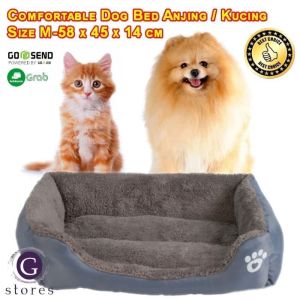 Comfortable Dog Bed Tempat Tidur Hangat Empuk Anjing Kucing Medium