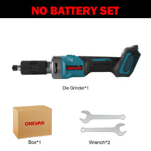 ONEVAN 35000RPM Brushless Die Grinder 6mm Electric Cordless 4 Gears Speed Stone Carving Tool For Makita 18V Battery