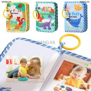 [COD] WANGJIA Baby Photo Album Baby Photo Album Holds Pictures My First Soft Cloth Family Photos Book With Removable Hook