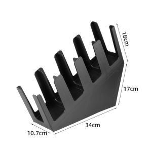 Plastic Cup Holder Rack Drink Cup Organizer Countertop Divider Milk Tea Coffee Shop Takeaway Storage