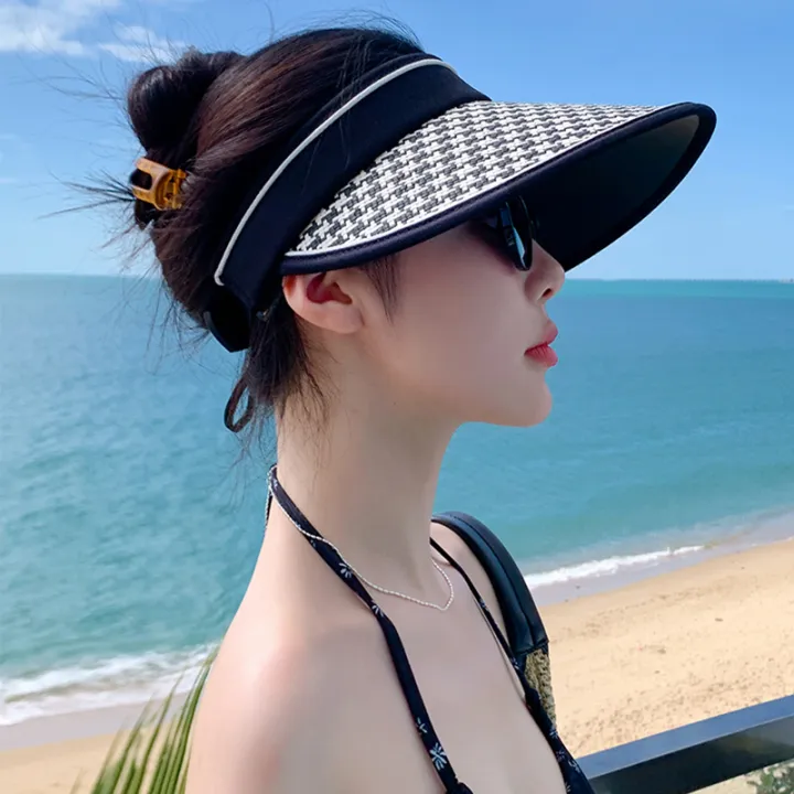 Women%20Straw%20Topi%20Visor%20Cap%20Summer%20Travel%20Beach%20Sun%20Protection%20UV%20Woman%20Sunscreen%20Leisure%20Big%20Brim%20Hat%20foldable%20-%20Image%202