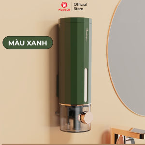 Hộp Đựng Sữa Tắm Dầu Gội Gắn Tường Cao Cấp Modeco - Chai Đựng Nước Rửa Tay 450ml Nhựa ABS Siêu Bền - Không Cần Khoan Đục