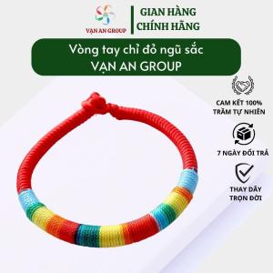 Vòng ngũ sắc Vạn An Home vòng ngũ sắc Tây Tạng mang đến may mắn bình an tài lộc