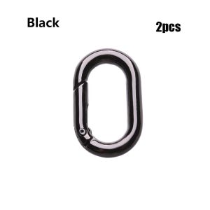 FELIZ 1/2/4/5pcs Zinc Alloy Plated Snap Bottle Hooks Accessories Spring Oval Rings Handbags Clips Bag Belt Buckles Outdoor Carabiner