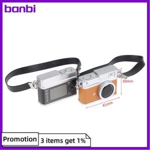 banbi 1PC Mini Camera รุ่น dollhouse Miniature กล้องย้อนยุครุ่น Decor ของเล่นสามารถส่องแสง