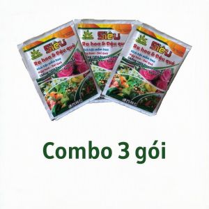 [Combo Giá Sỉ] Phân Bón Siêu Ra Hoa Và Đậu Quả (Gói 20g) - Kích Thích Ra Hoa Đồng Loạt Siêu Đậu Trái Chống Rụng Hoa Trái Non.