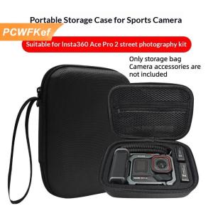 【PCWFKef】 1 túi đựng du lịch chống sốc chống rơi bền bỉ cho Insta360 Ace 2 1 Xplorer Grip túi mang theo bằng EVA