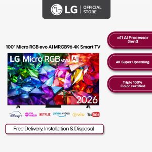 [New] [Pre-Order] LG Micro RGB evo AI MRGB96 100" Smart TV (2026) | Magic Remote | webOS 26