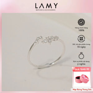 Nhẫn Bạc Nữ LAMY Whispering Wings Silver Ring 8386 - Nhẫn bạc ta cao cấp
