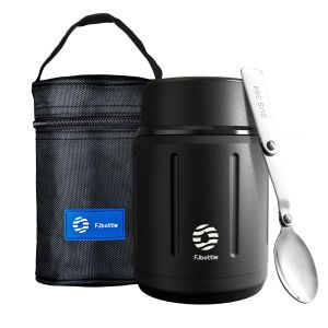 Fjbottle 500ml Food Thermos 316 Stainless Steel Vacuum Insulated Food Jar With Spoon Kids Lunch