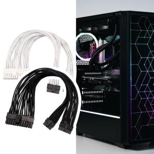 850G 24Pin(16p+12p) Silicone Coated Modular Soft Wire Copper Conductors Optimized For Motherboards