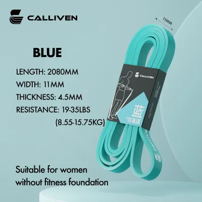 [SG Stock] CALLIVEN Thicken Resistance Band Set Exercise Bands for Legs Arms Natural Latex Gym Pull up