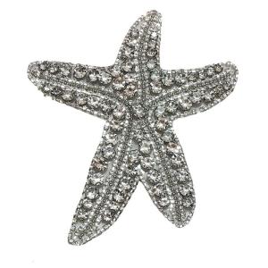 Wedding Sequins Starfishes Evening Dresses Appliques Women Clothing Patches for Customizing Clothes and Accessories