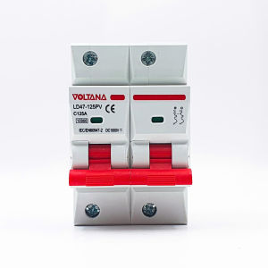 CB Aptomat DC 1000V 125A cho hệ Bình acquy Litium chuyên dụng cho xe điện điện mặt trời